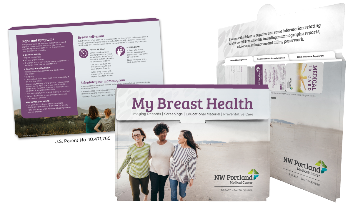 Mammography Breast Health Folder